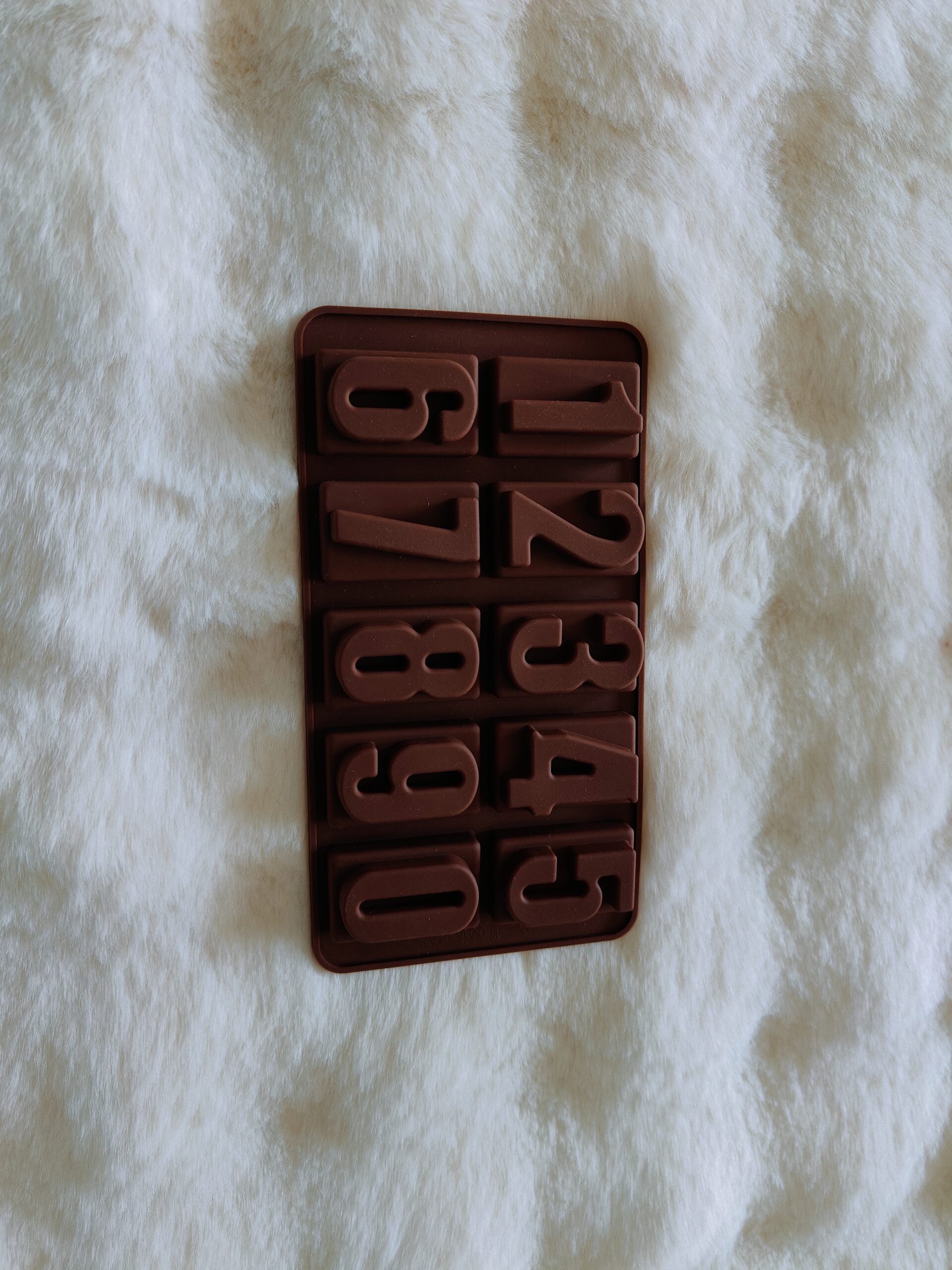 Number chocolate Mould