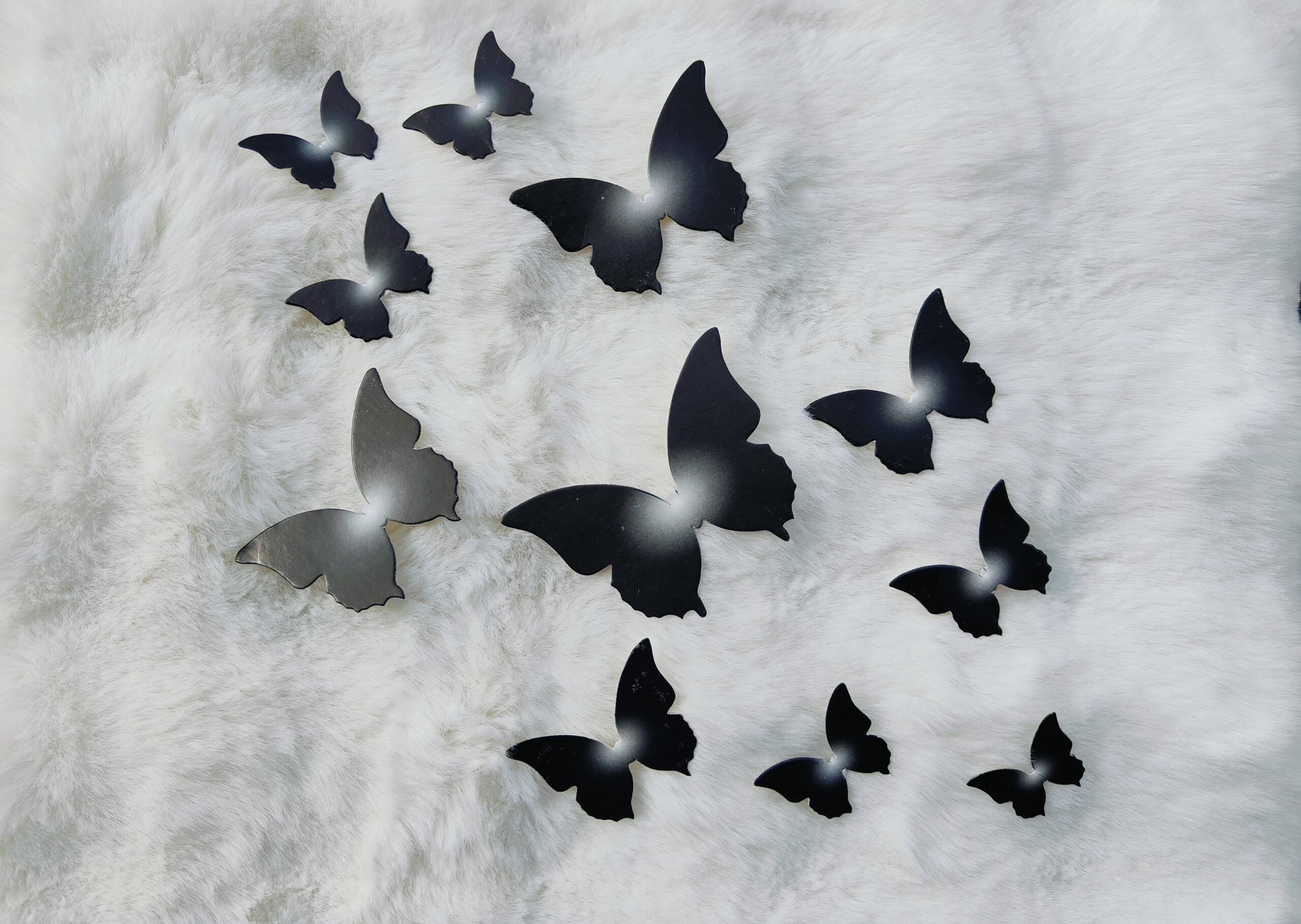 Butterfly Toppers Pastel Shade Black
