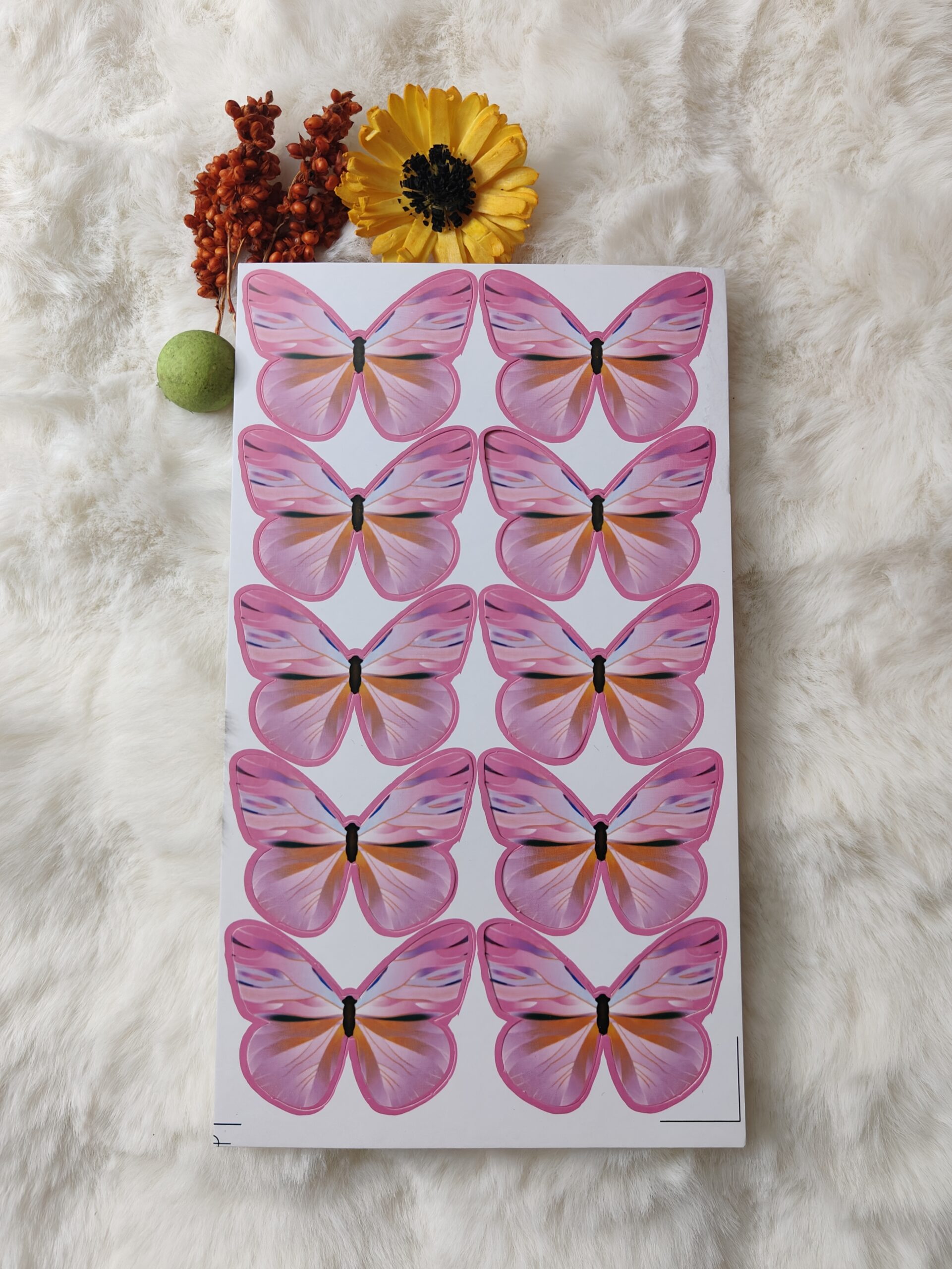 Paper Butterfly Pink