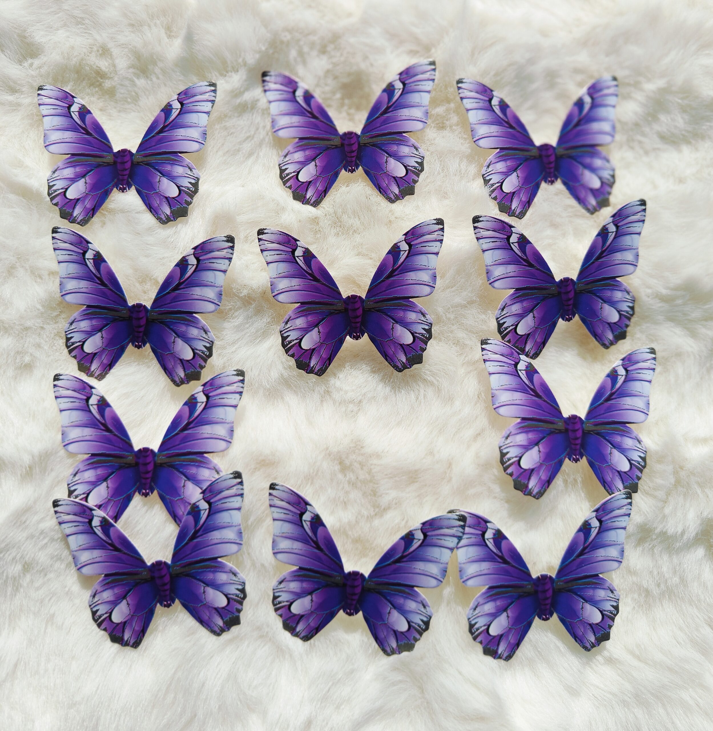 Butterfly Toppers purple colour