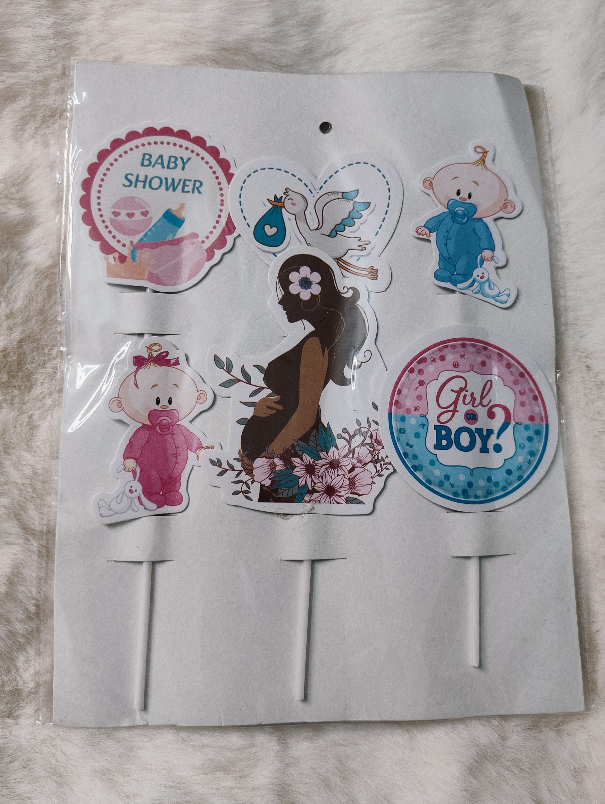 Baby shower theme topper