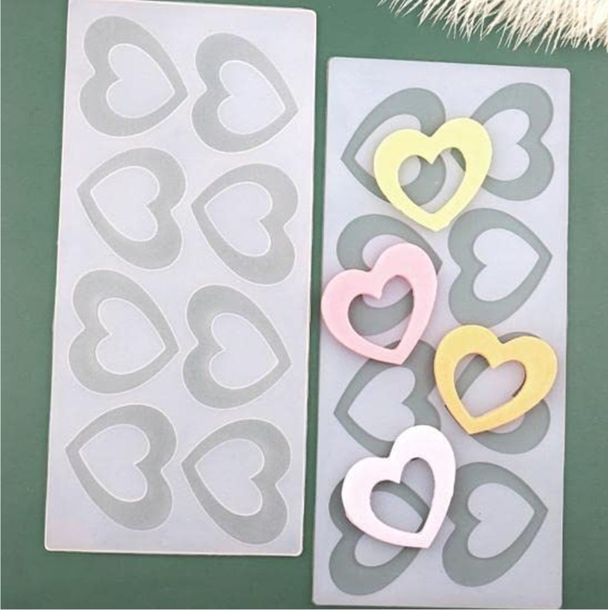 Chocolate garnishing sheet- type 3