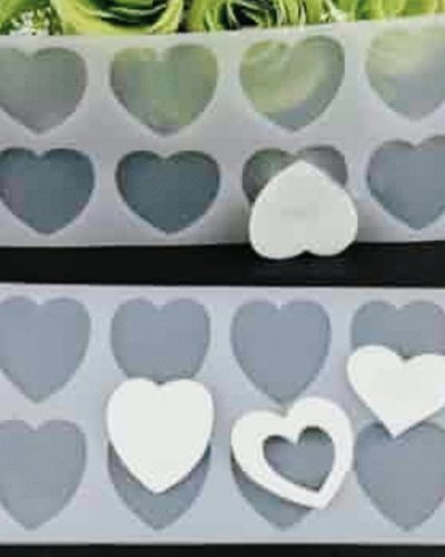 Chocolate garnishing sheet- type 4