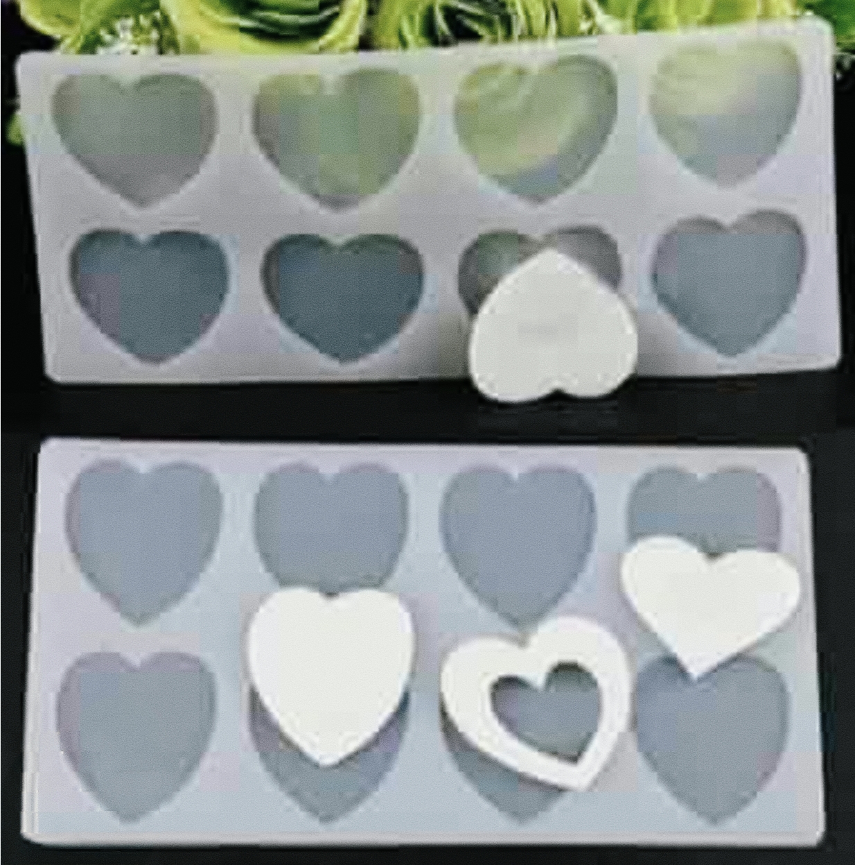Chocolate garnishing sheet- type 4