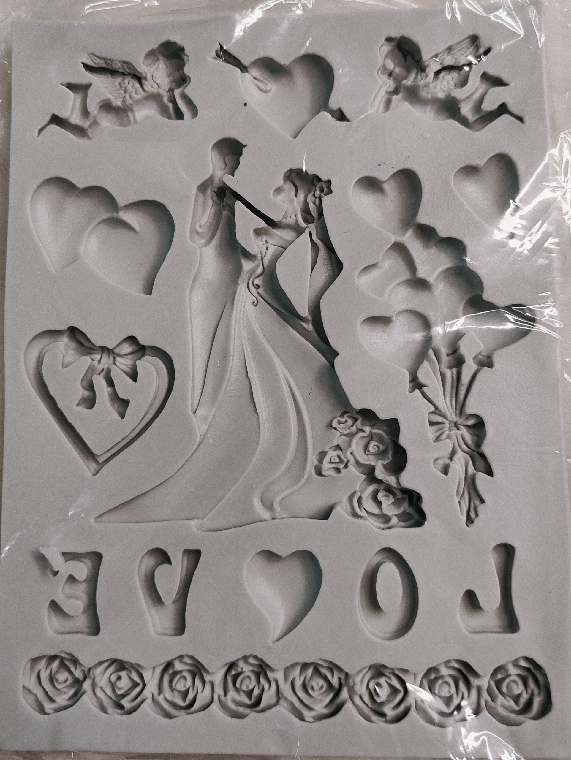 wedding Angel Love Fondant mould