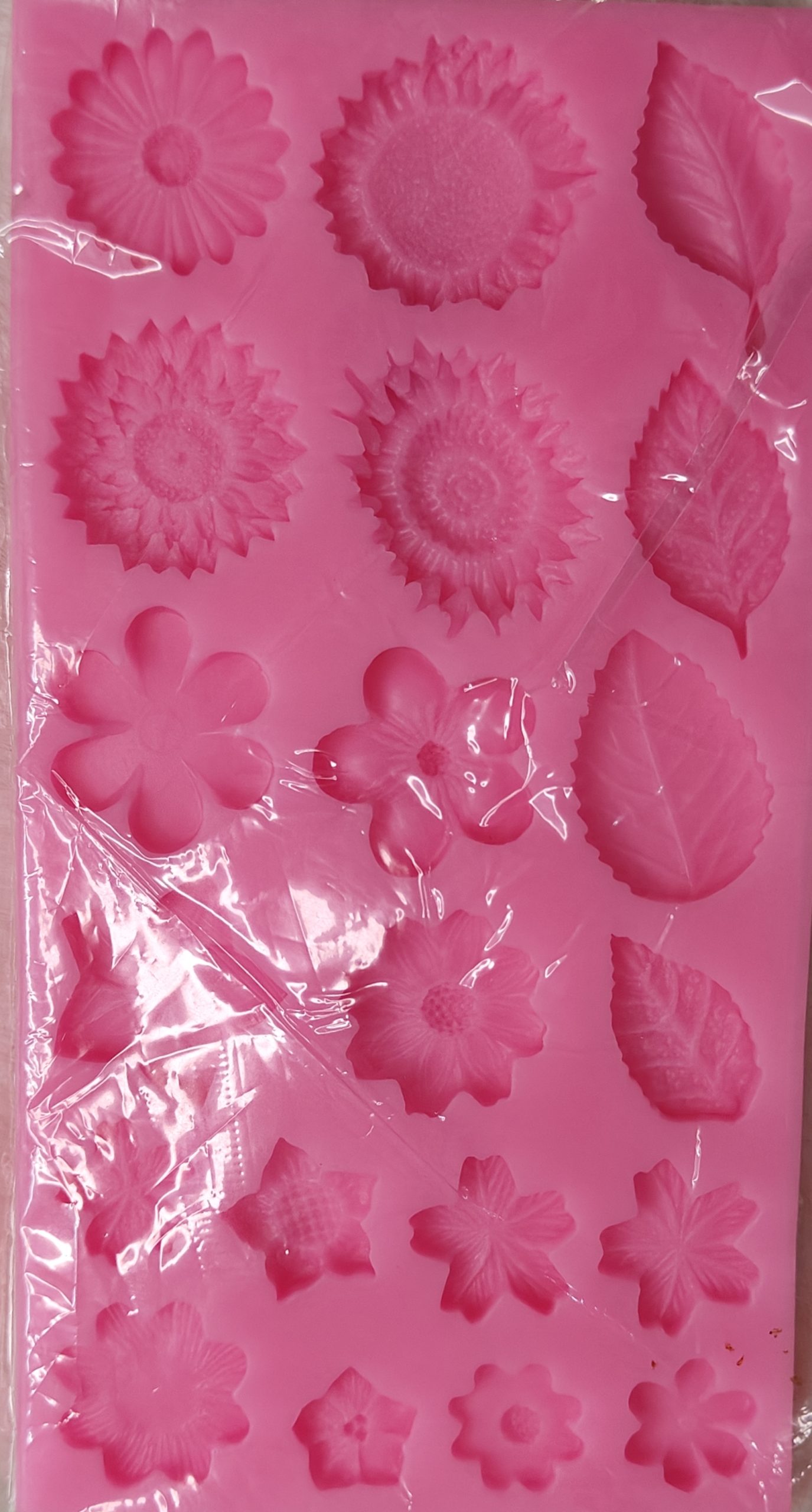 Flowers & Leaves shape mould