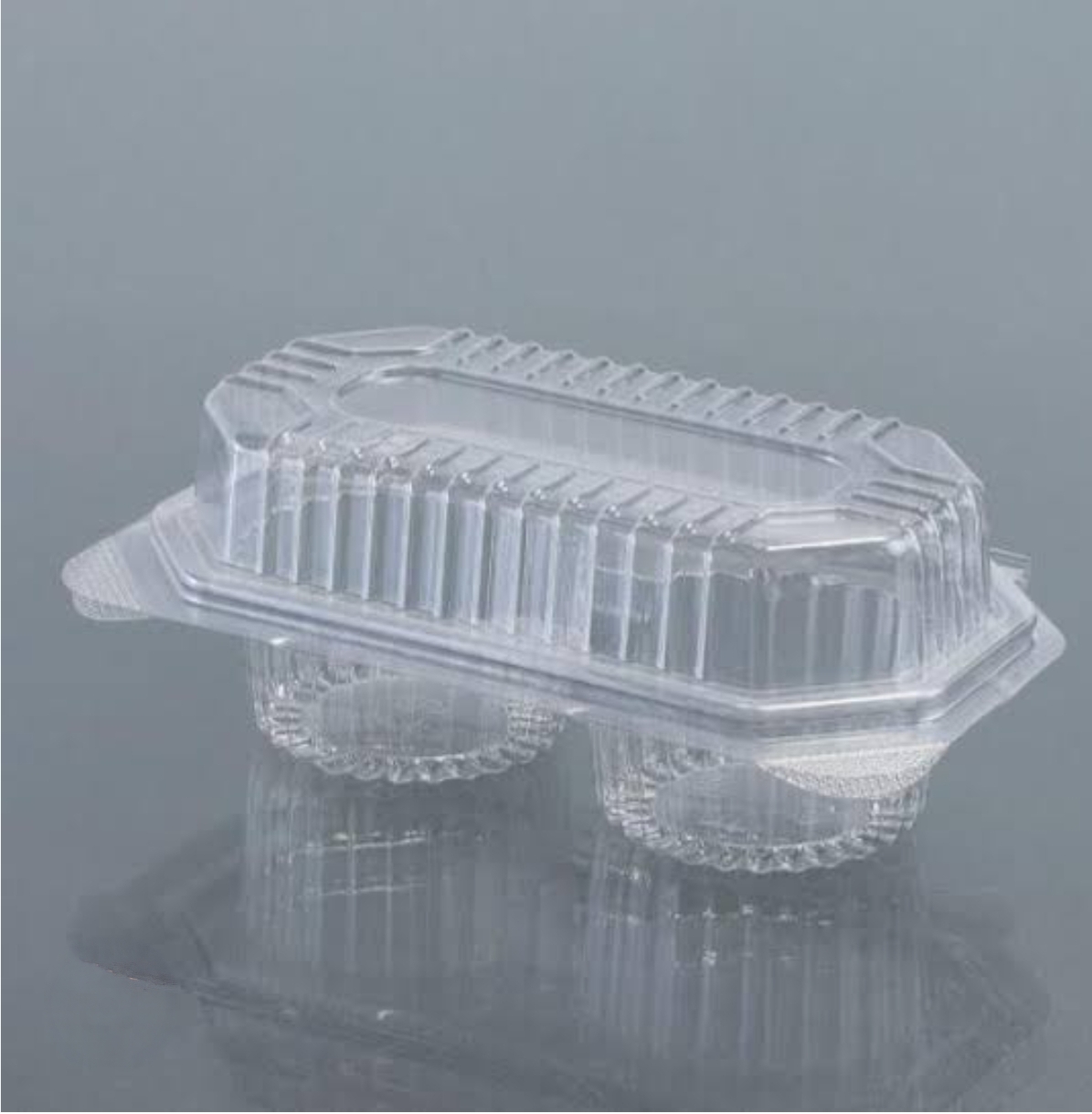 PVC Cupcake Box-2 cavity