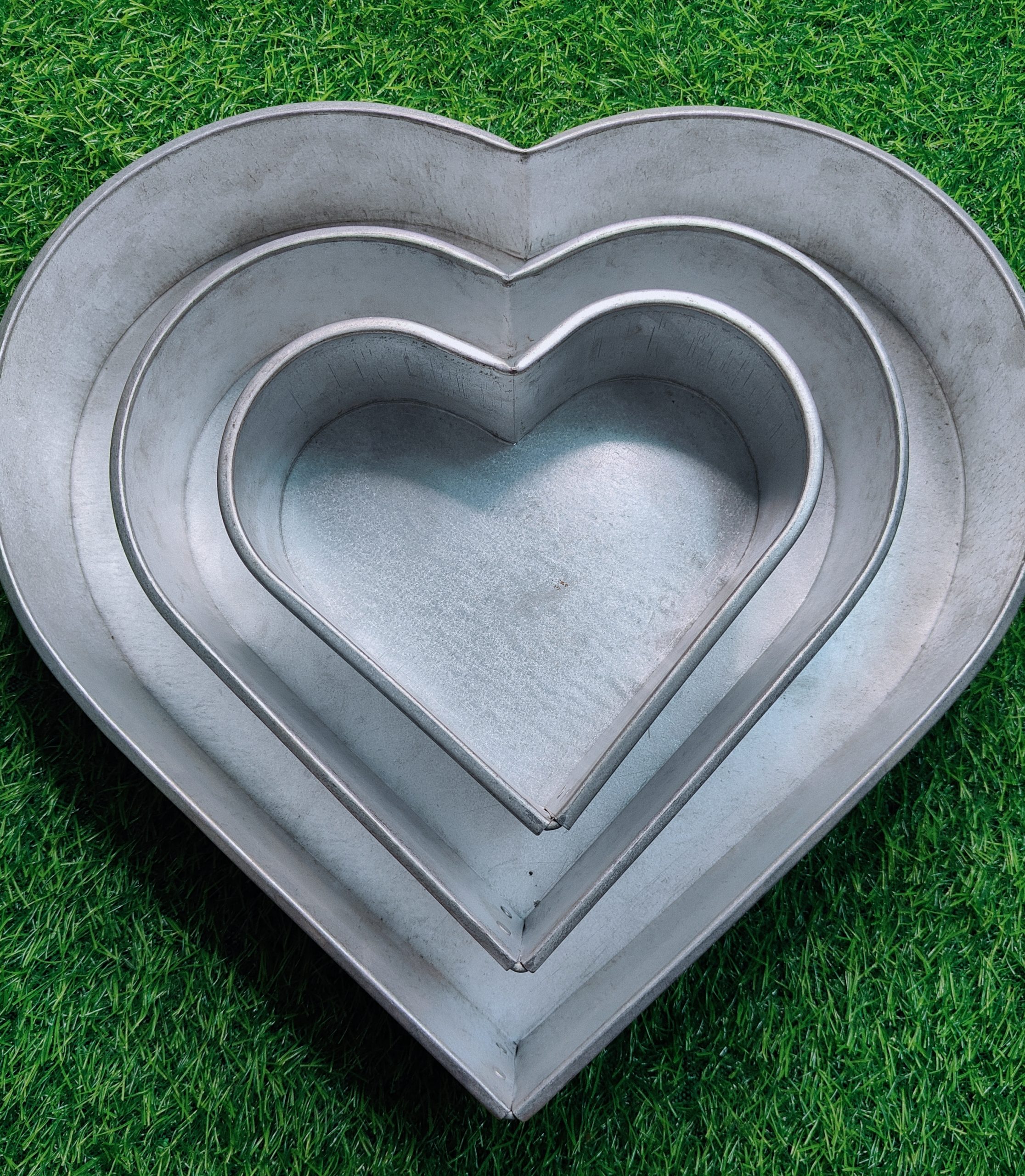 Aluminium Heart Tin