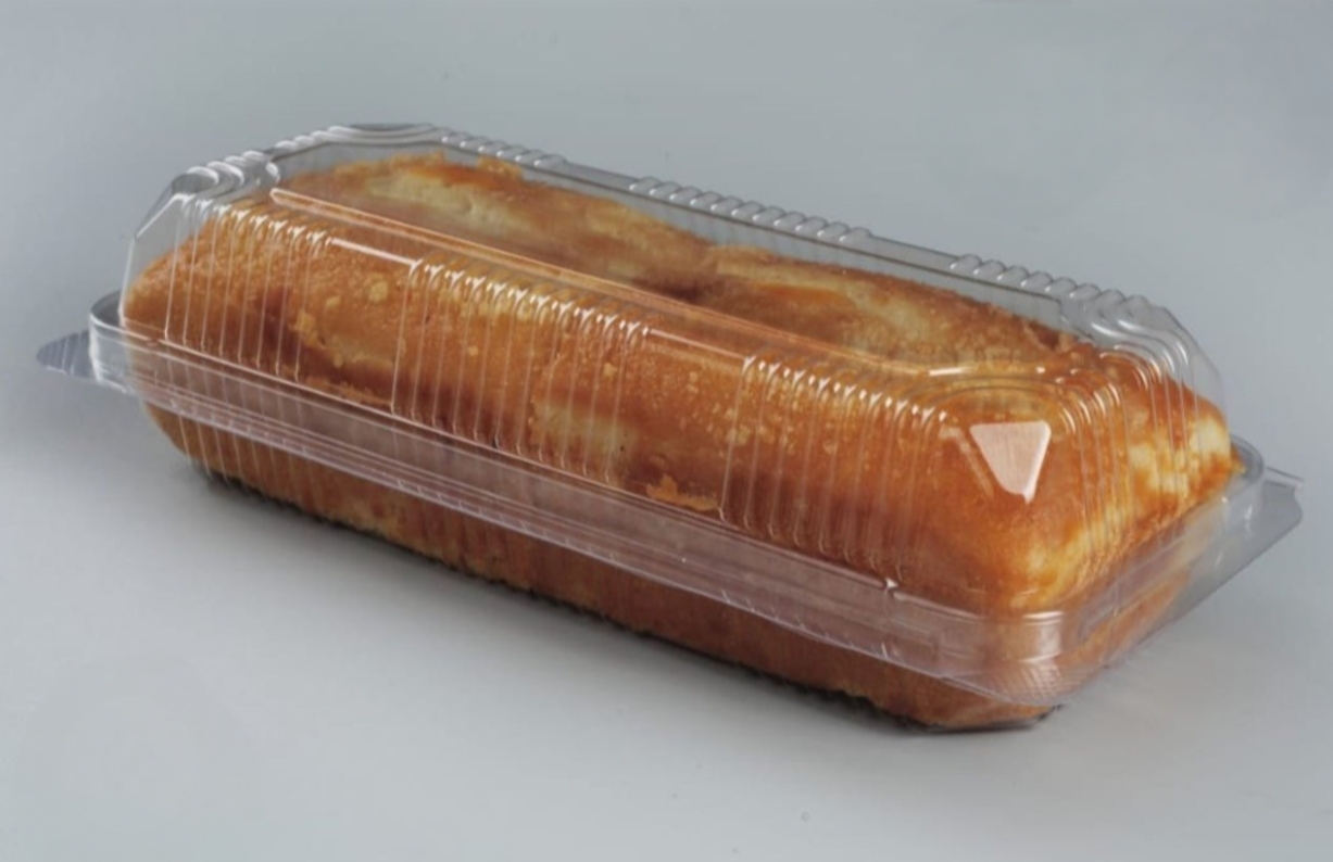 Transparent pound cake Box