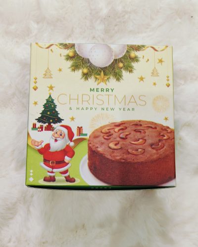 Christmas Theme cake Box without window (m) (pack of 10) (5×5×3)